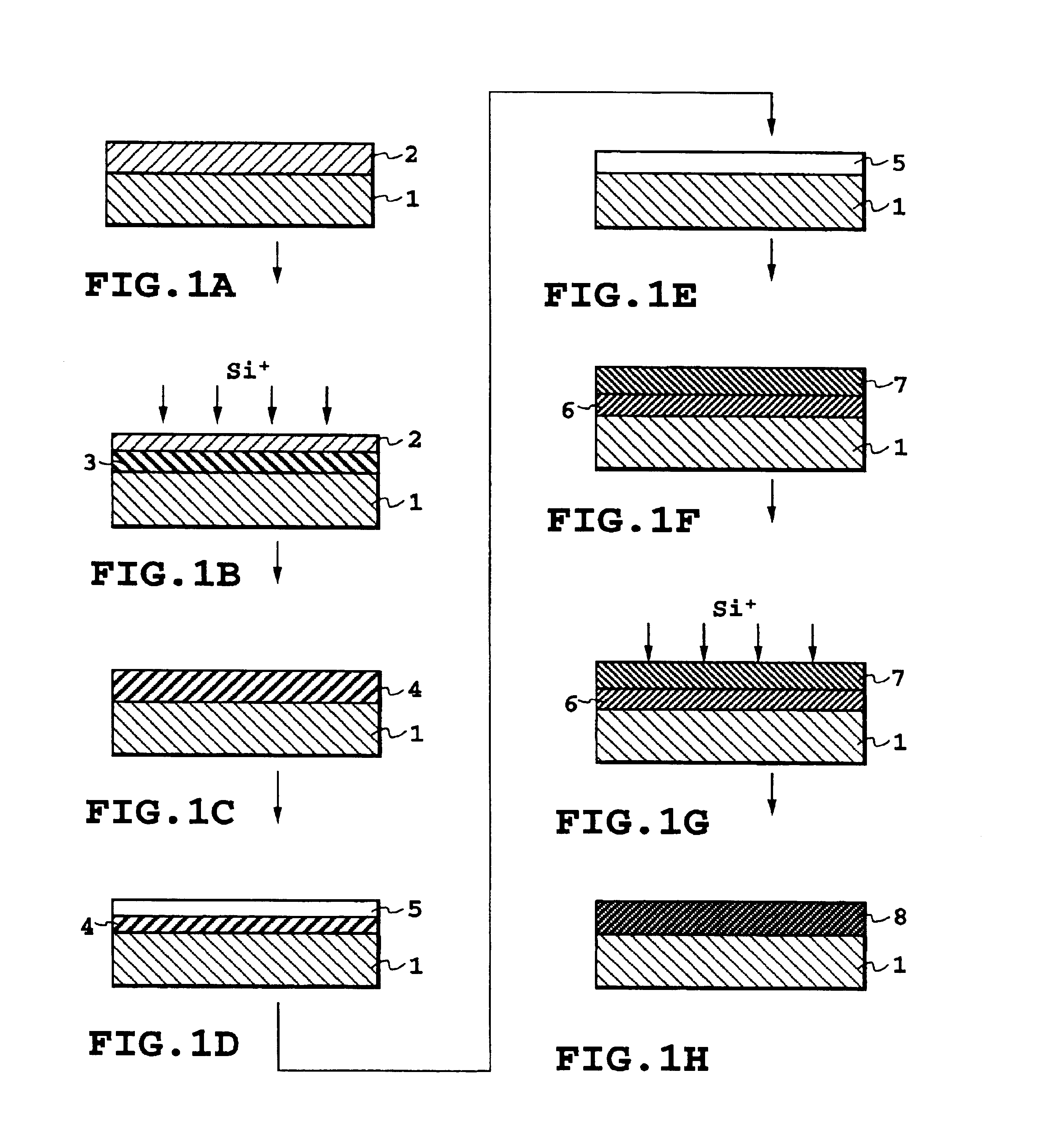 Semiconductor substrate and its production method, semiconductor device comprising the same and its production method