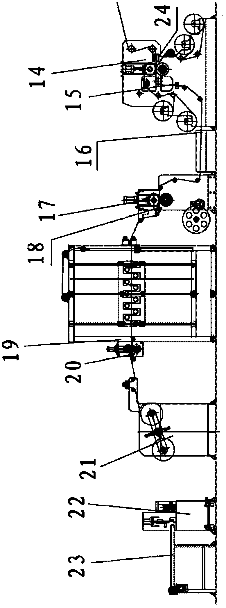 Production line for extruding optics-level transparent poly carbonate (PC) sheet