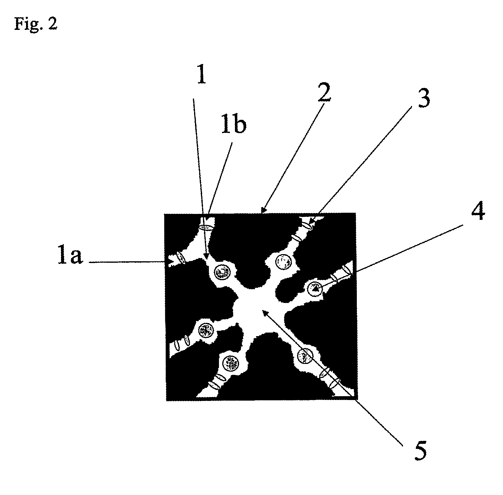 Multiple-channel test device, method for producing the same and use thereof