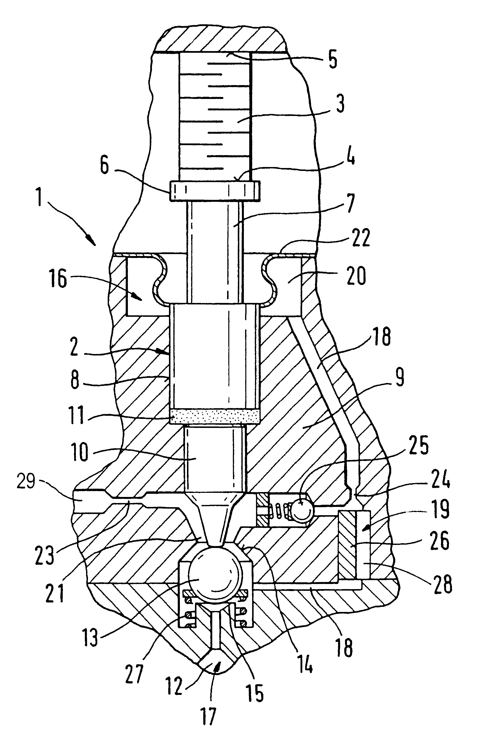 Valve for controlling liquids