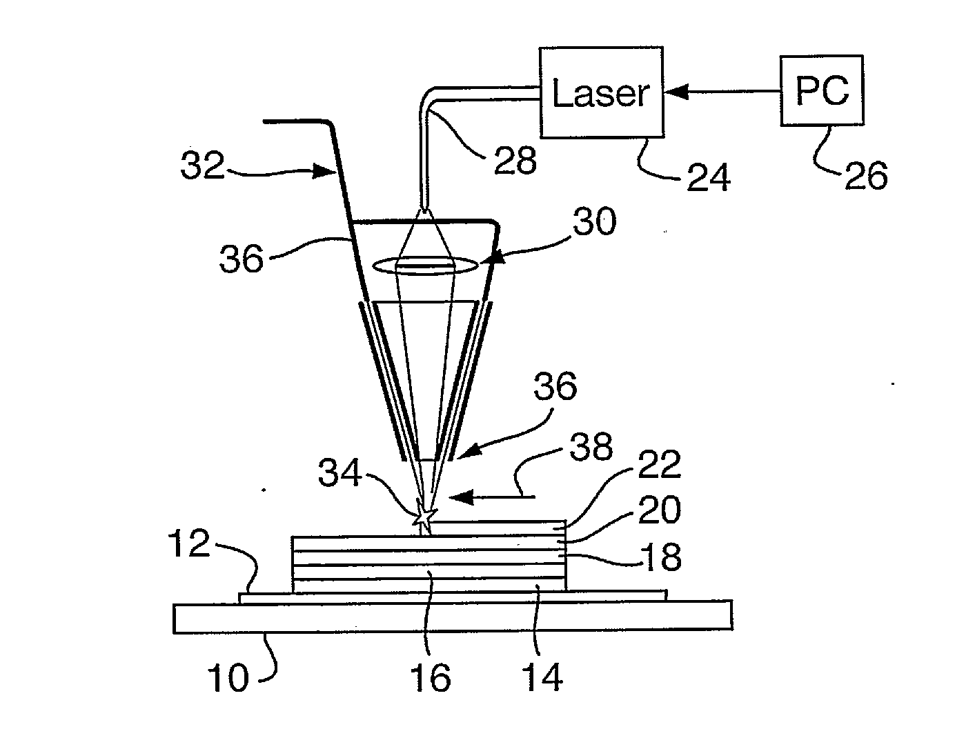 Additive layer fabrication method