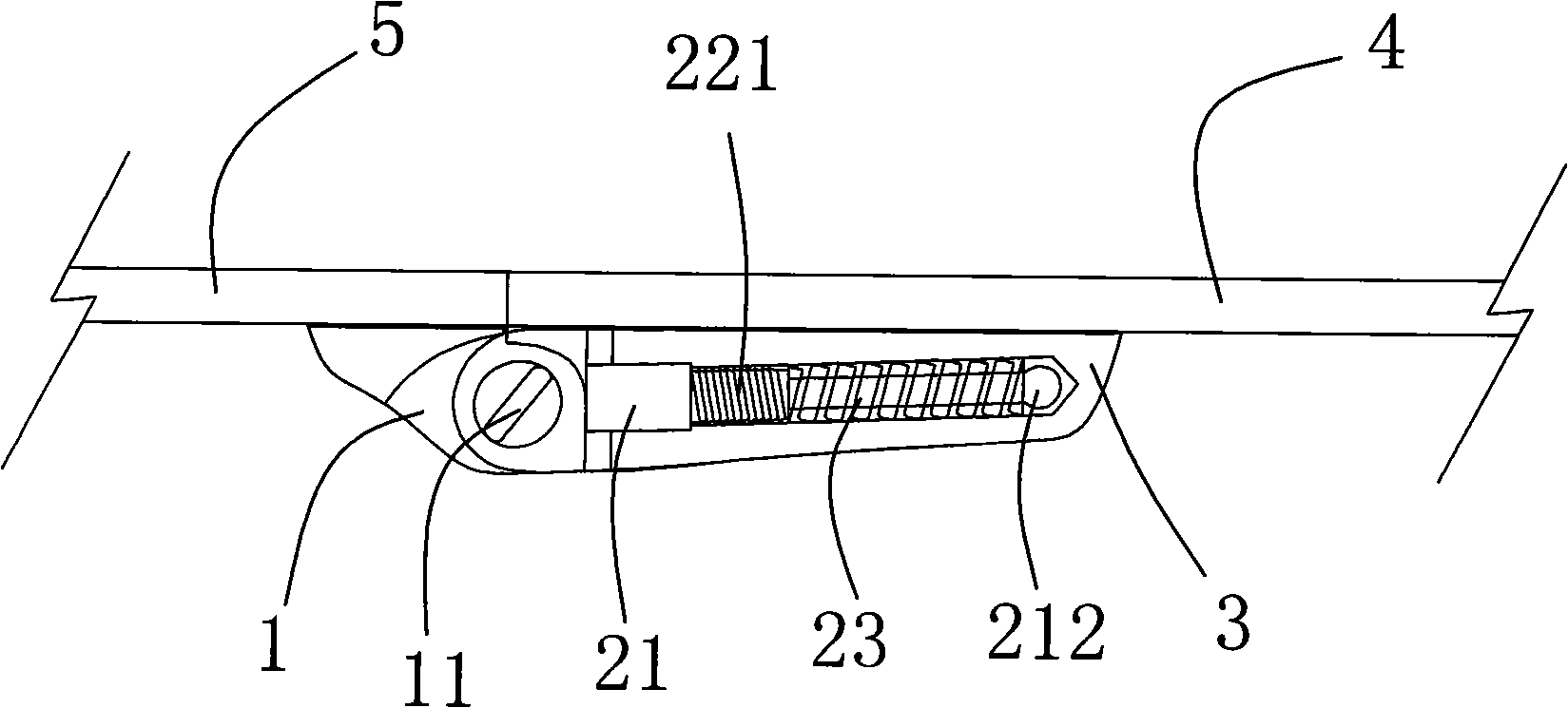 Eyeglasses frame elastic hinge