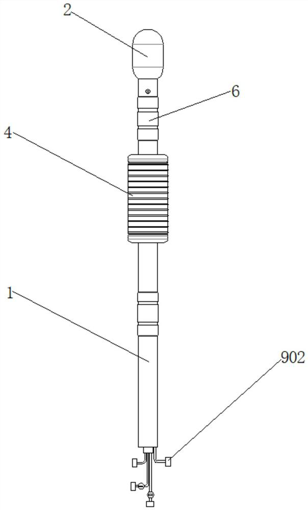 Anti-infection absorbable nursing urethral stent suitable for post-urethral-fissure operation