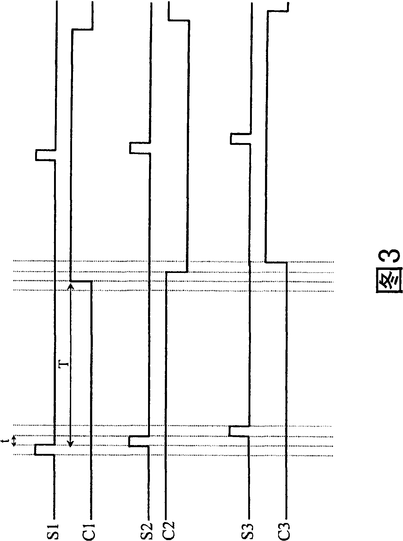 Liquid crystal display panel and its black picture insertion method