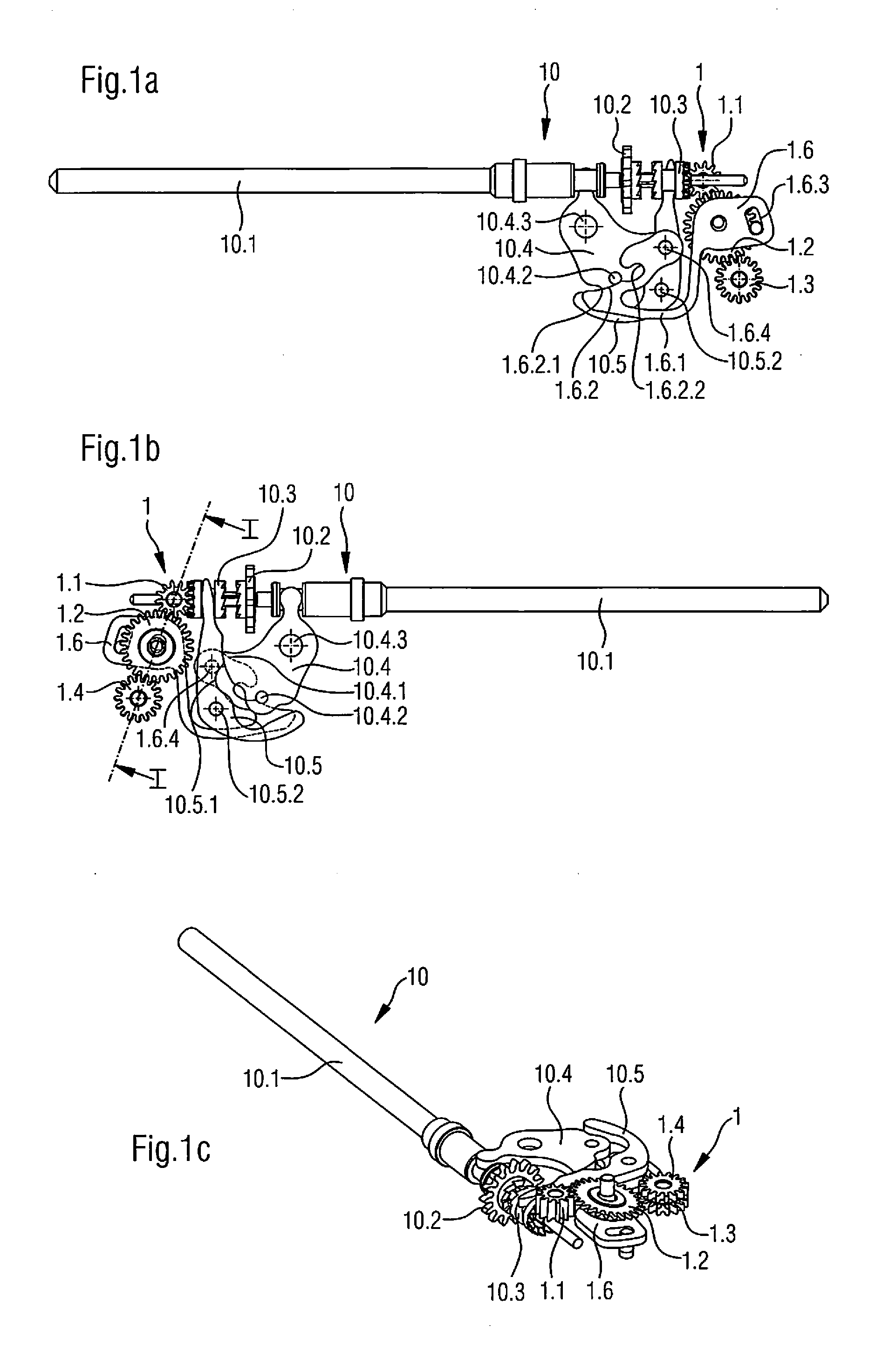 Tilting coupling device for timepiece