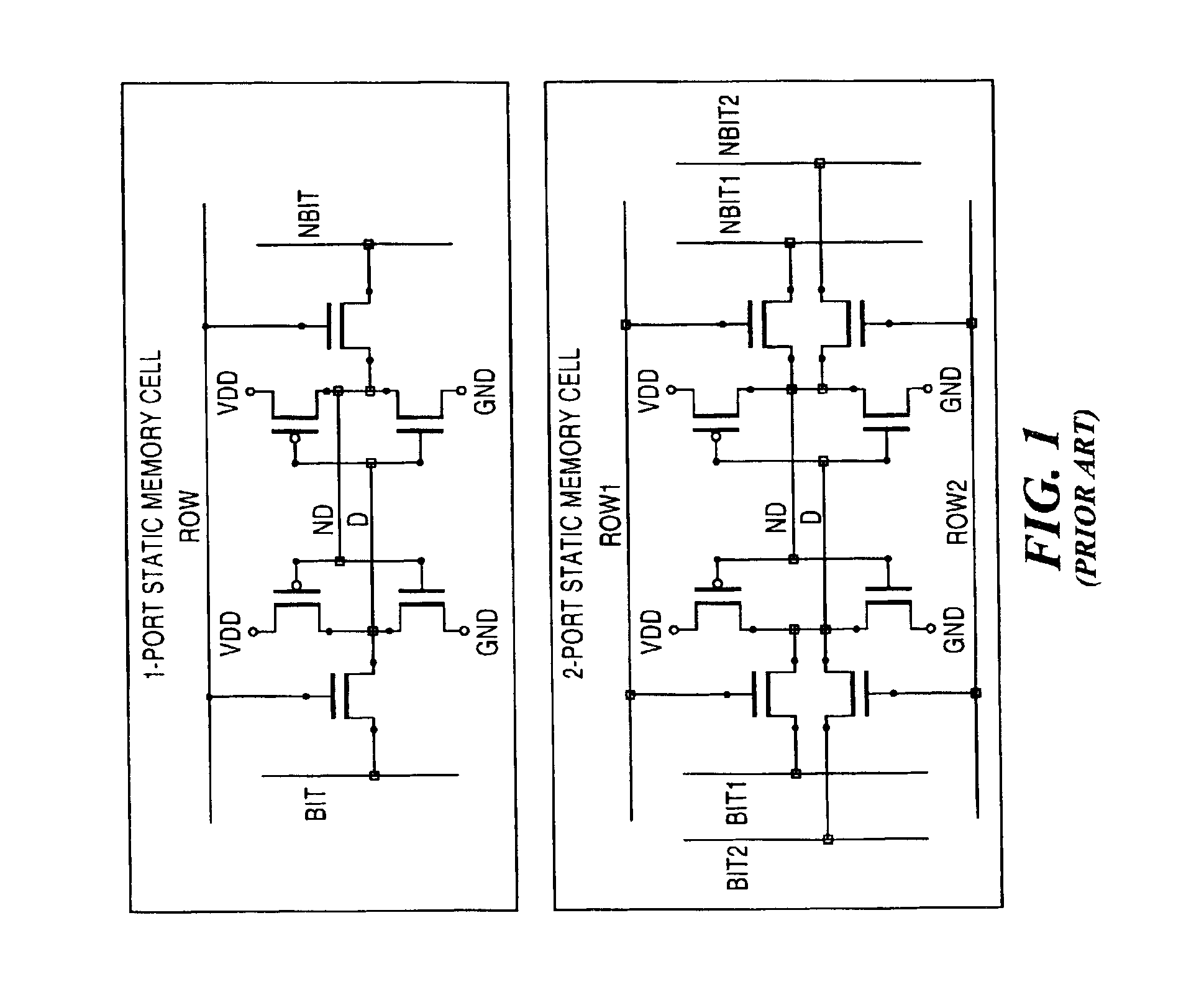 Method and apparatus for providing pseudo 2-port RAM functionality using a 1-port memory cell