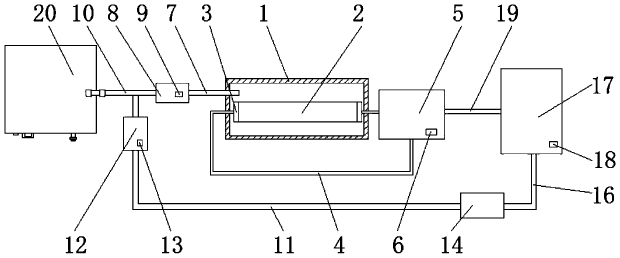 Full-automatic coal rock gas desorption and resistivity measurement device