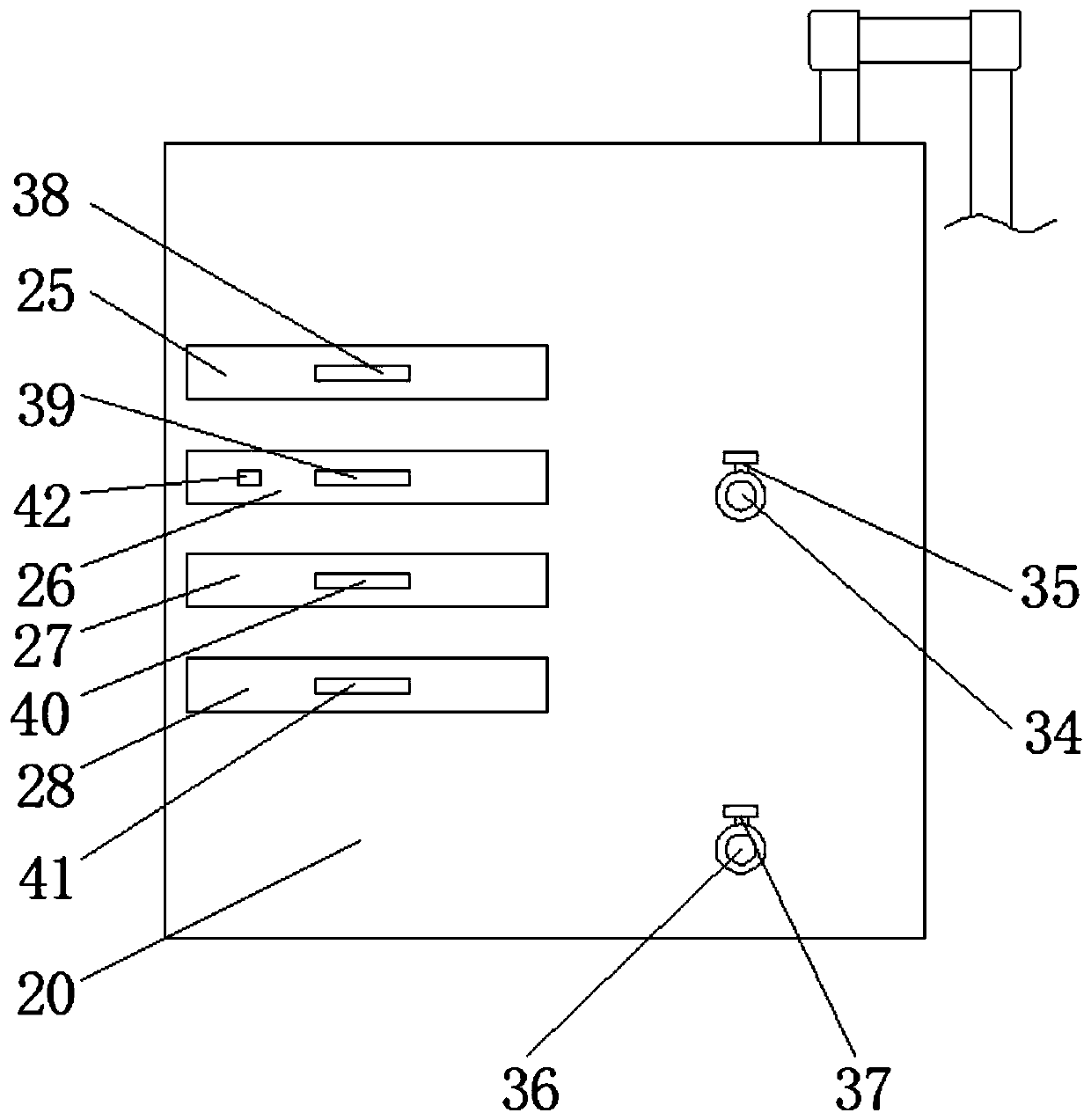 Full-automatic coal rock gas desorption and resistivity measurement device