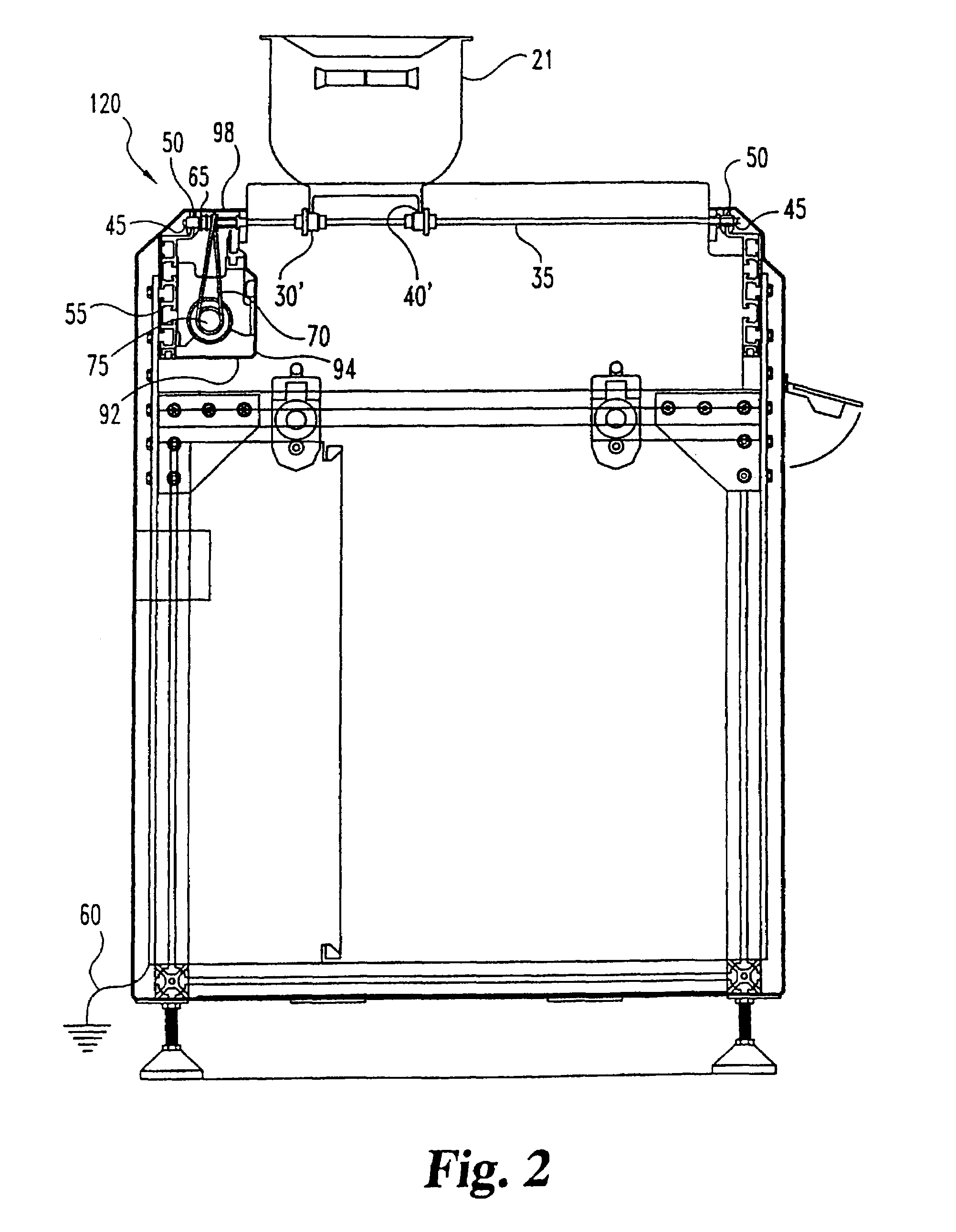 Low electrostatic discharge conveyor