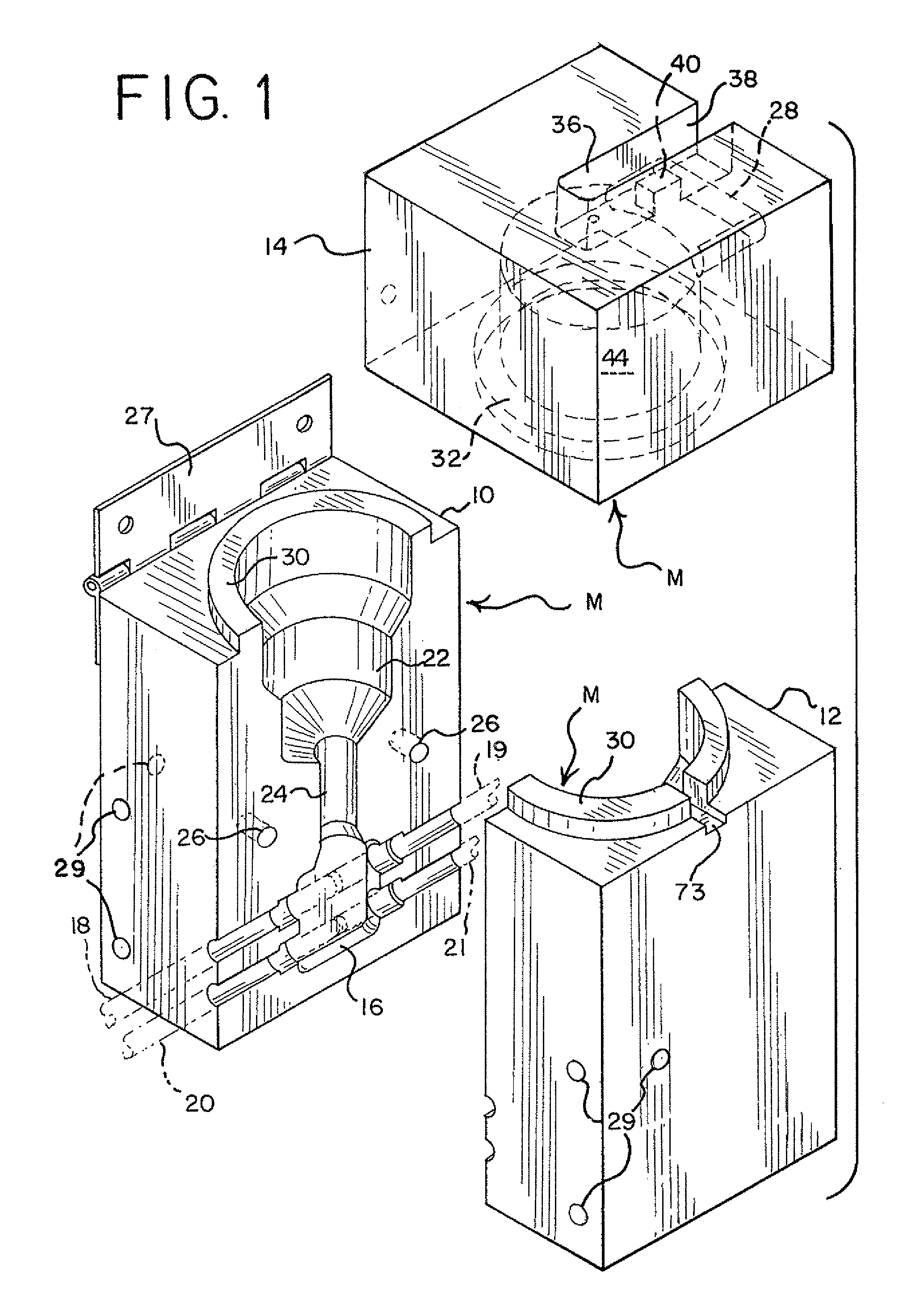 Exothermic welding assembly