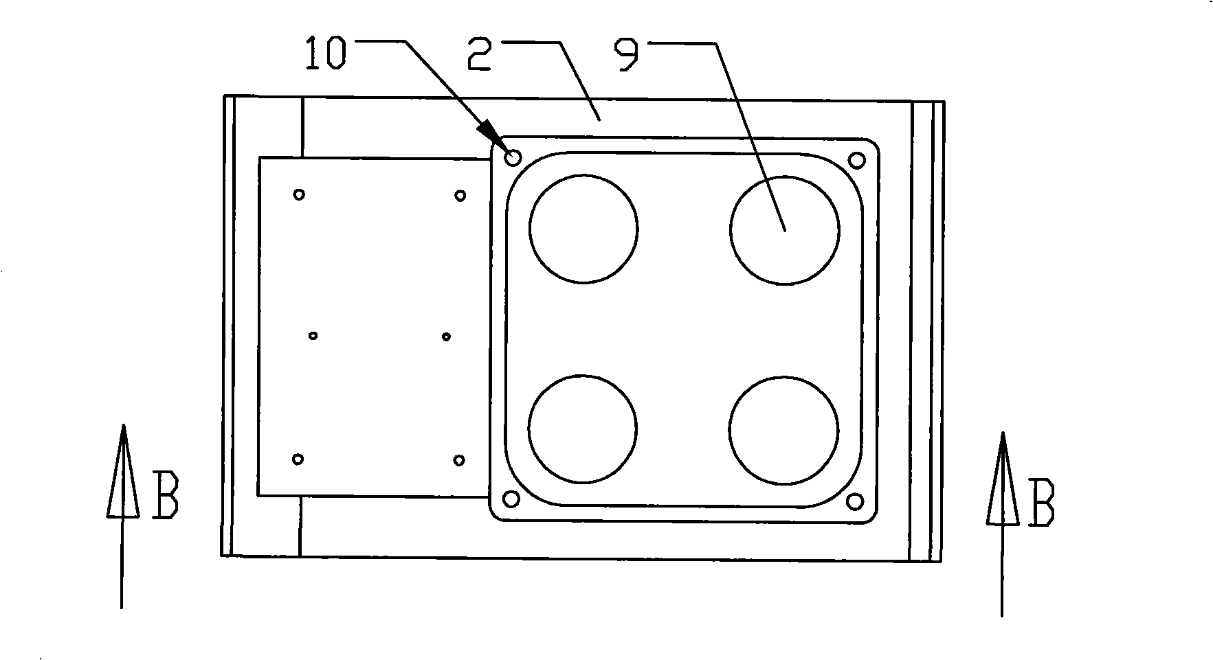 Humanoid robot foot section impact absorption mechanism