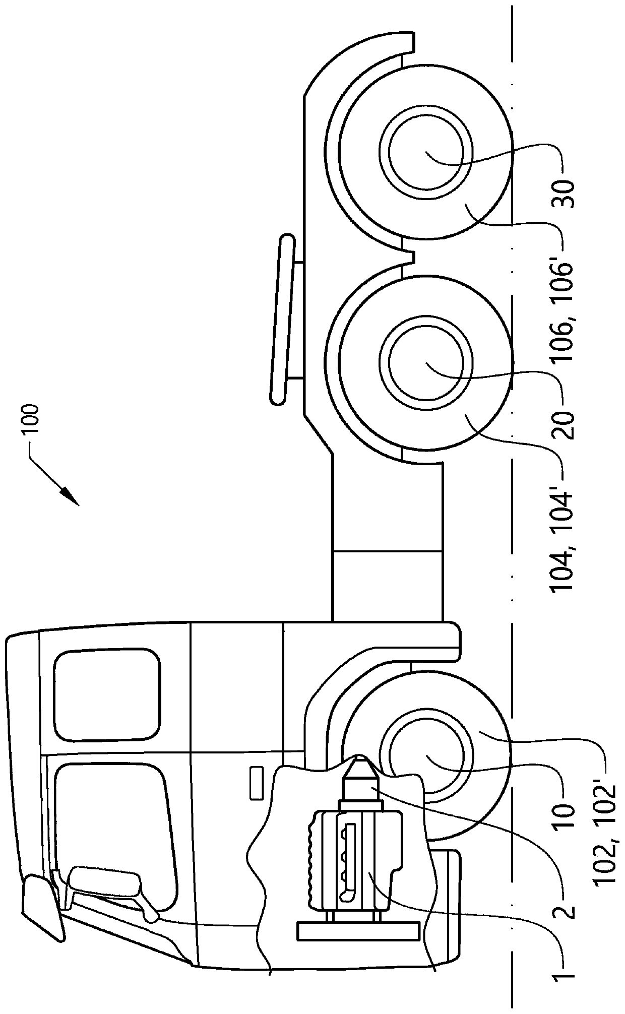 A method for controlling a differential braking arrangement