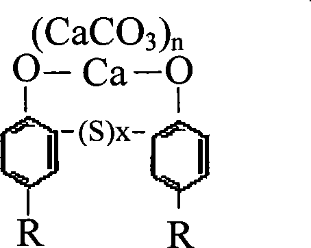 High basic value (TBN300) sulfurized calcium alkyl phenate and preparation thereof