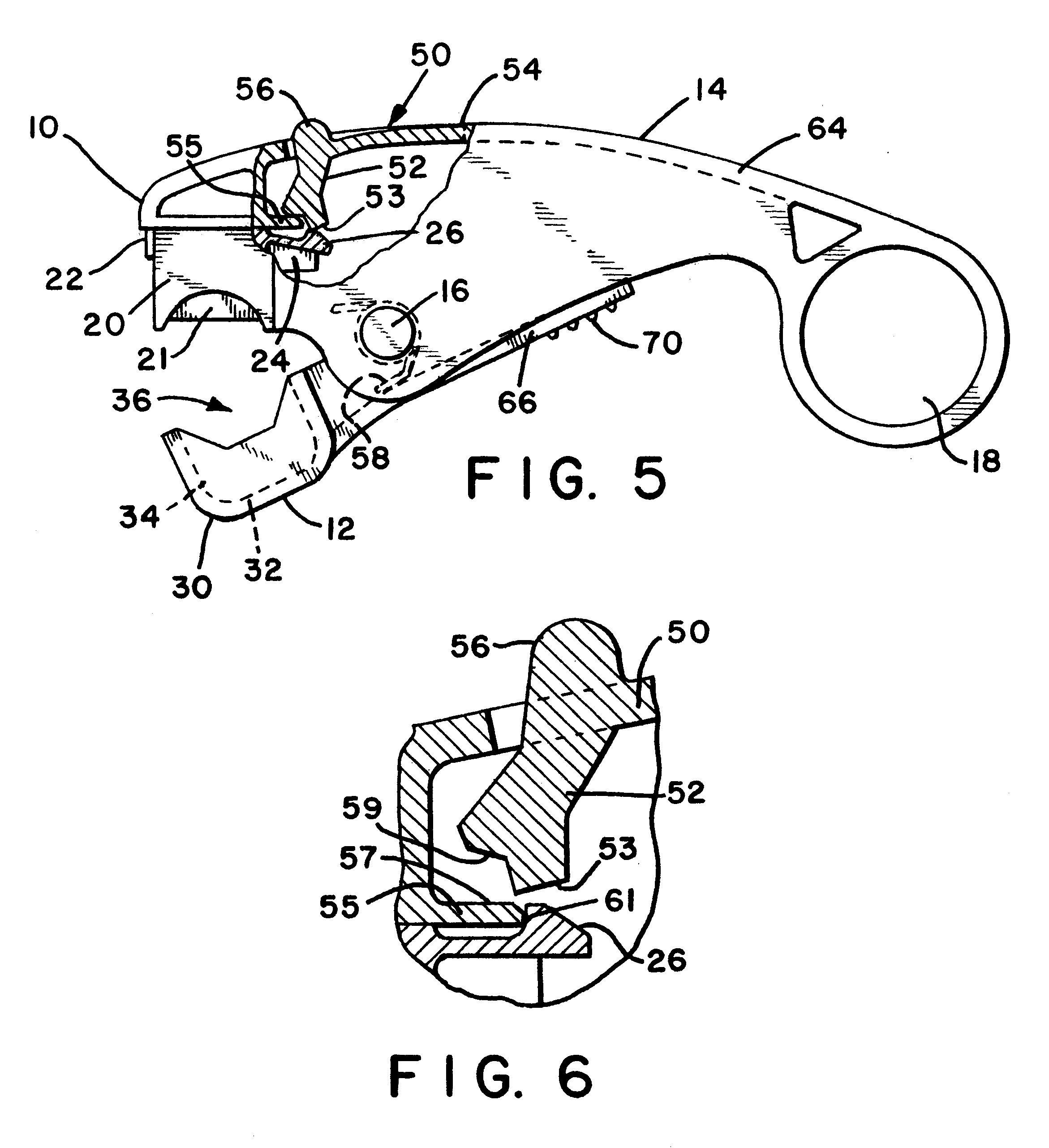 Single drop trimmer with limited cartridge release