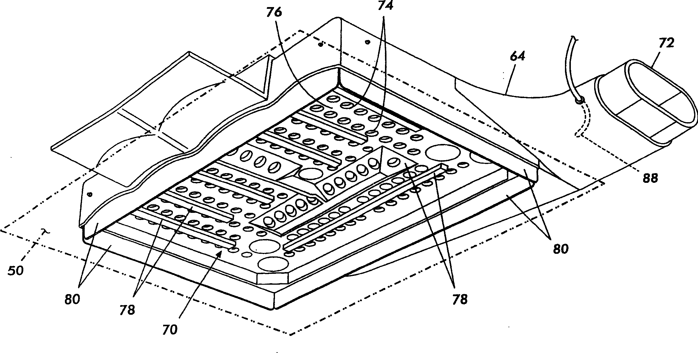 Page turning apparatus with a vacuum plenum and an adaptive air fluffer