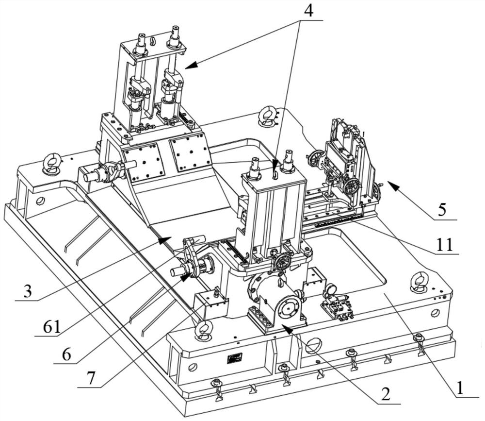 Planet carrier clamping device