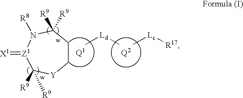 Metalloprotease inhibitors containing a heterocyclic moiety