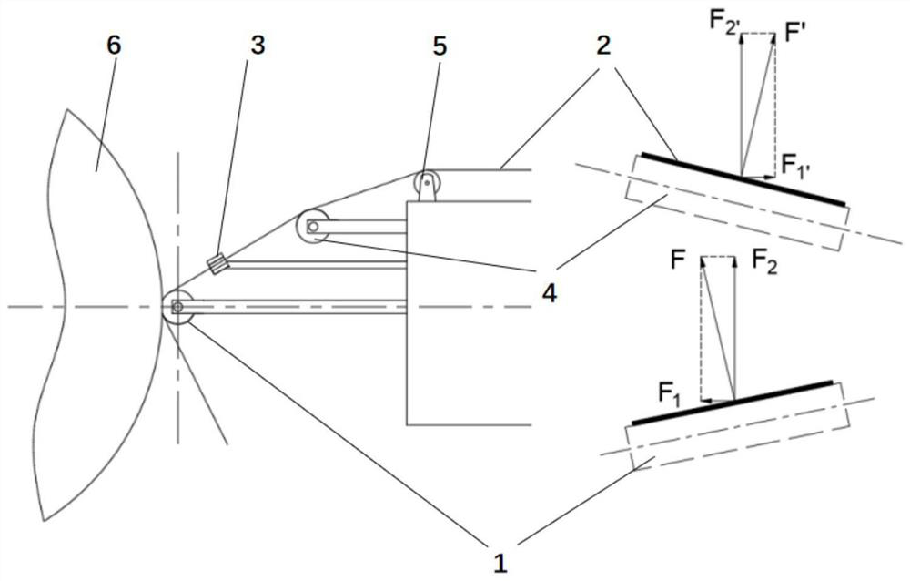 Adhesive tape deviation correcting method for winding forming of heat insulation layer