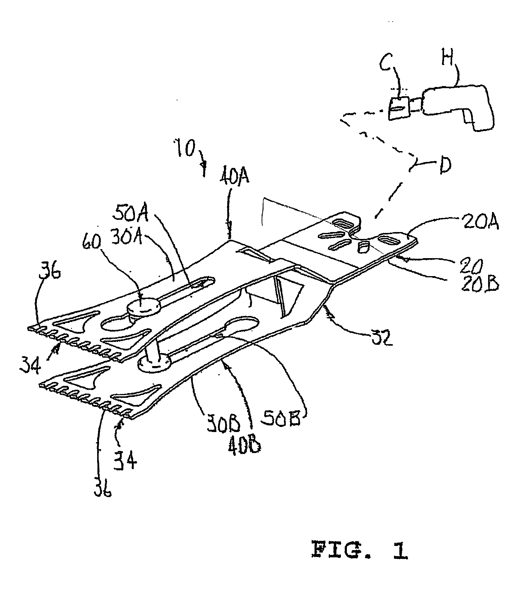 Surgical saw blade