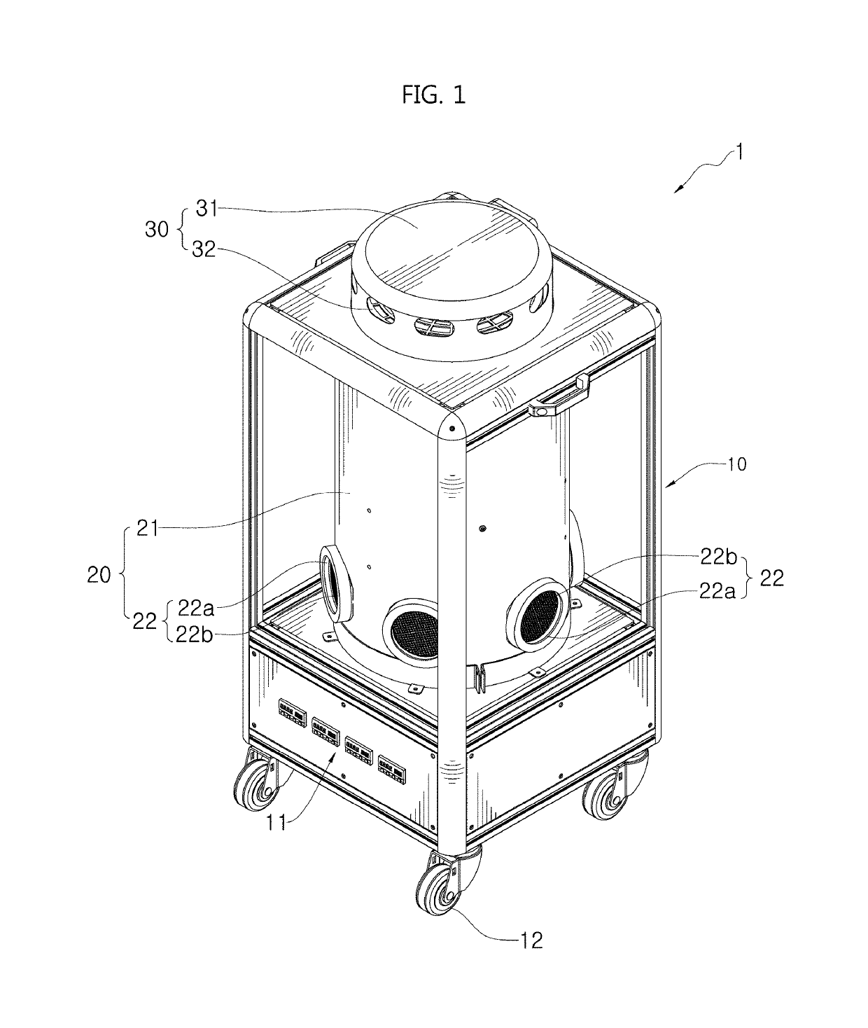 Hydrogen peroxide vapor detoxifying system using honeycomb structure