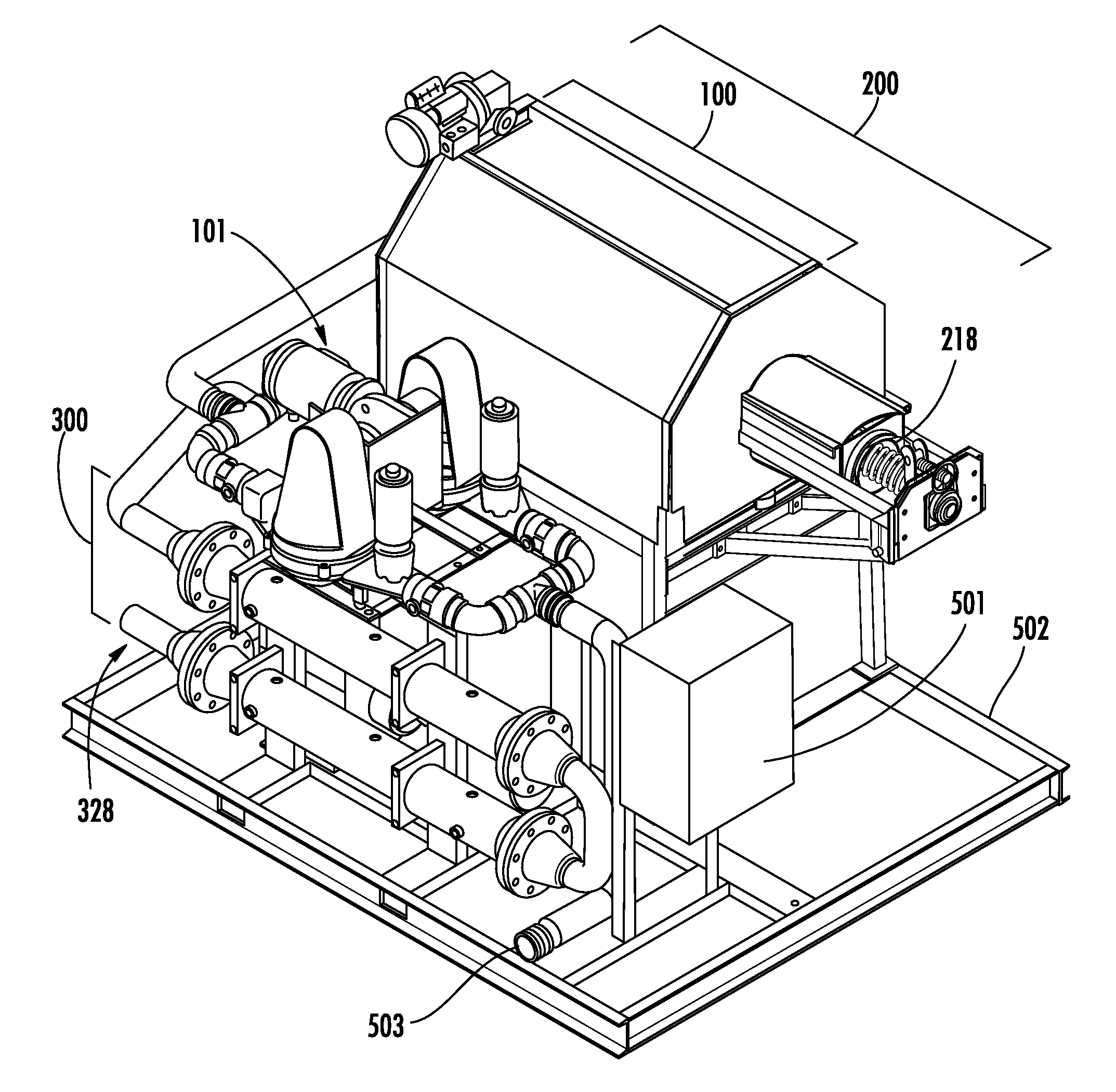 Waste separation and processing system