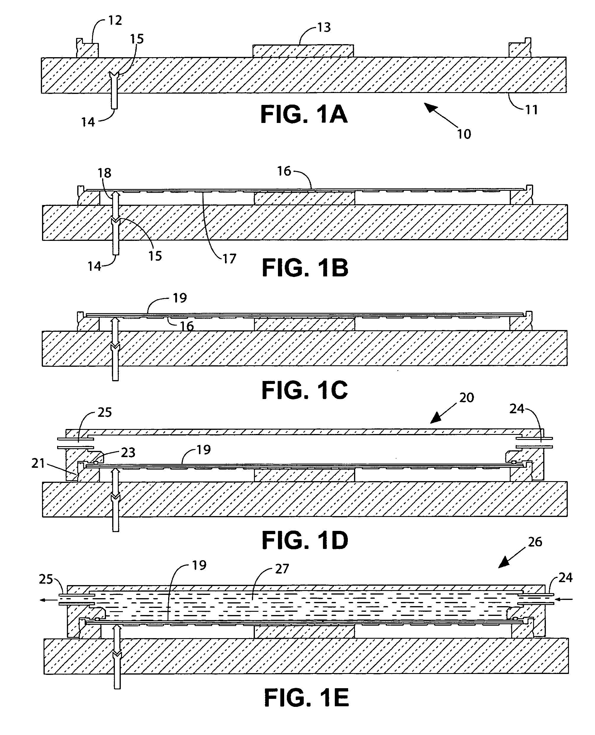 Wafer level test head