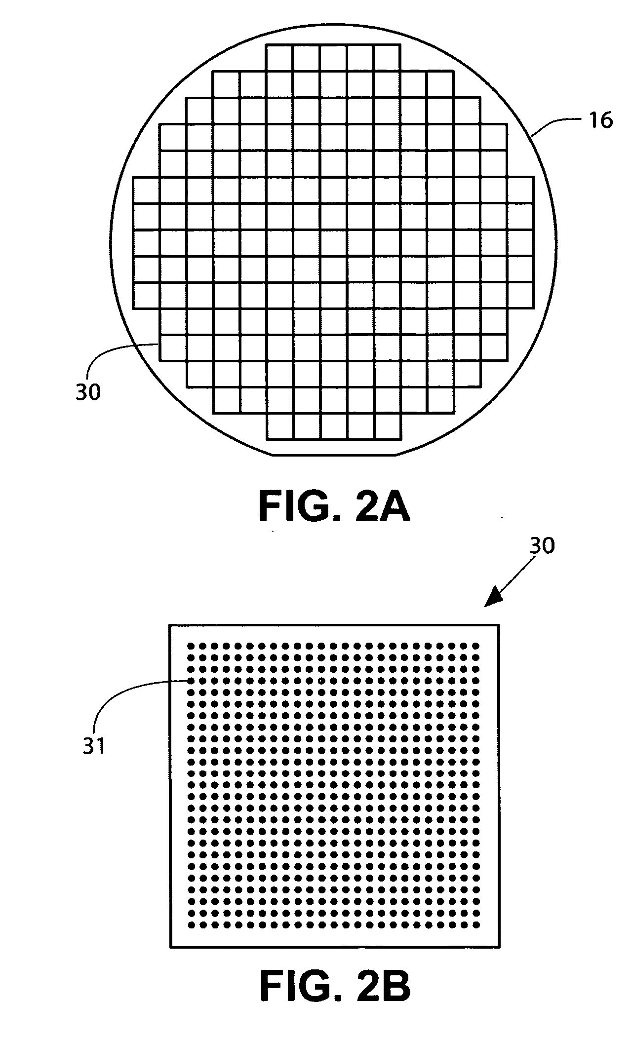 Wafer level test head