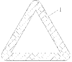 Prism-shaped pigtail conduit