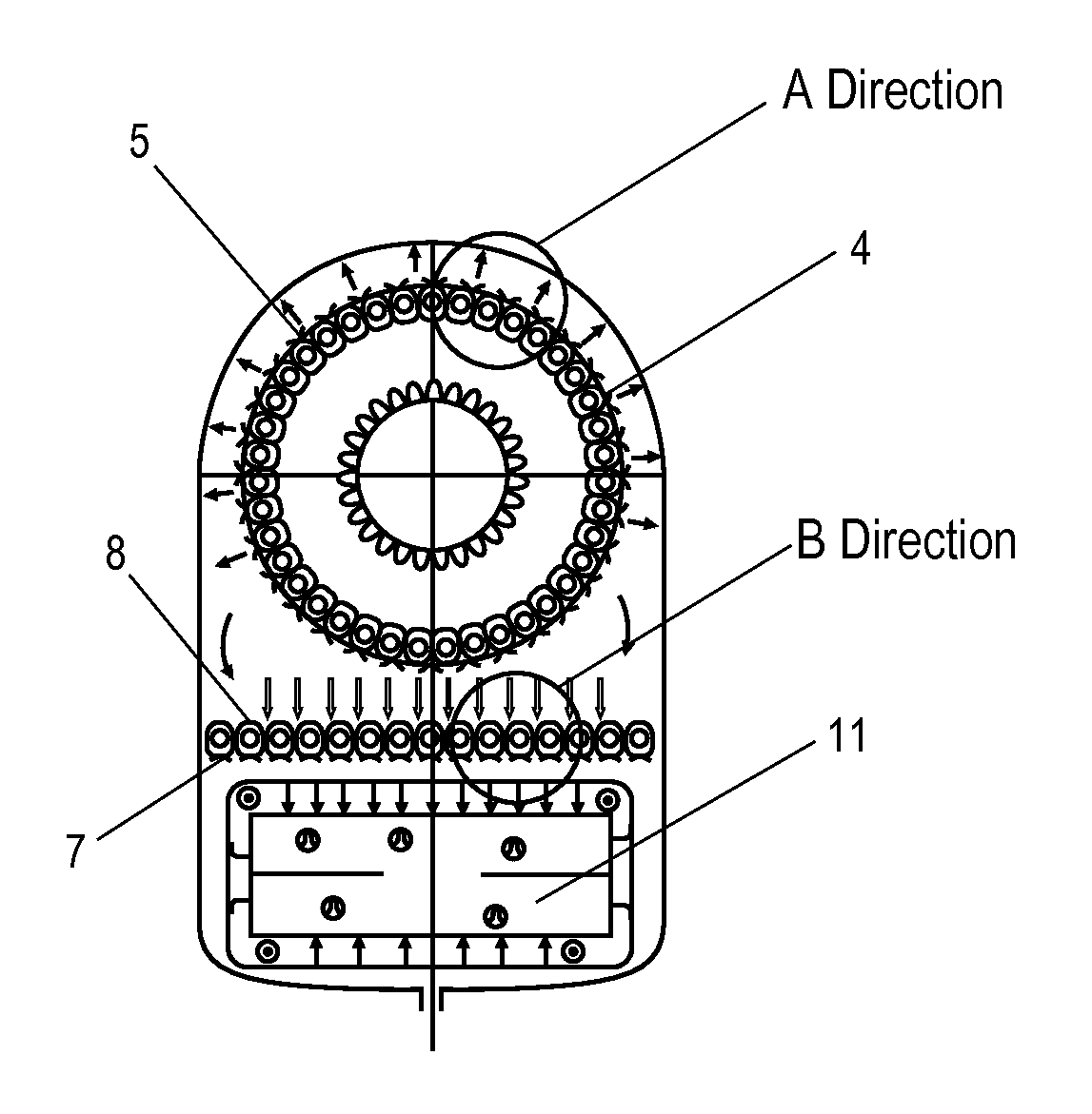 A Straight Fin Tube with Bended Fins Condensing Heat Exchanger