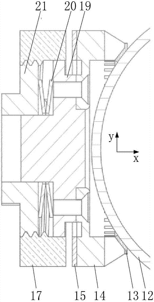 A Bullet Deflection Device Based on a Spherical Multi-DOF Piezoelectric Actuator