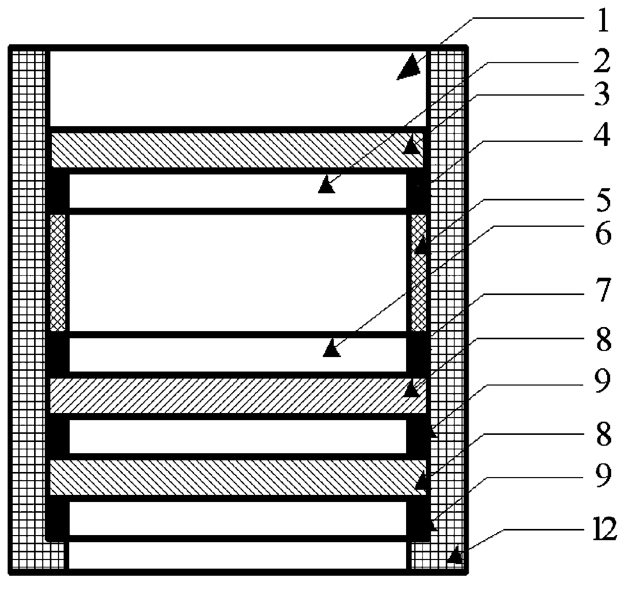 Composite photoelectric cathode X-ray detection device