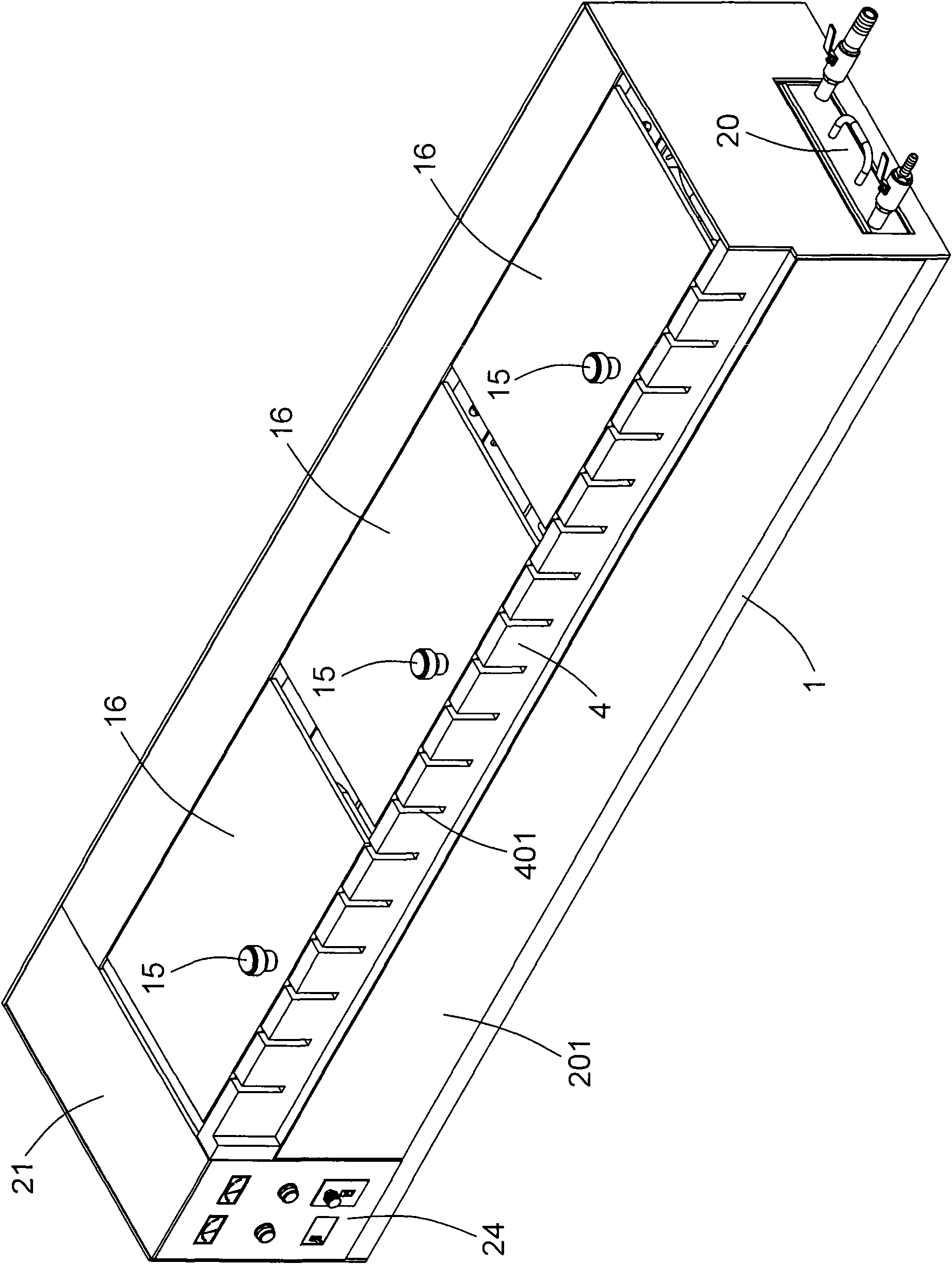 Automatic rotation roasting machine