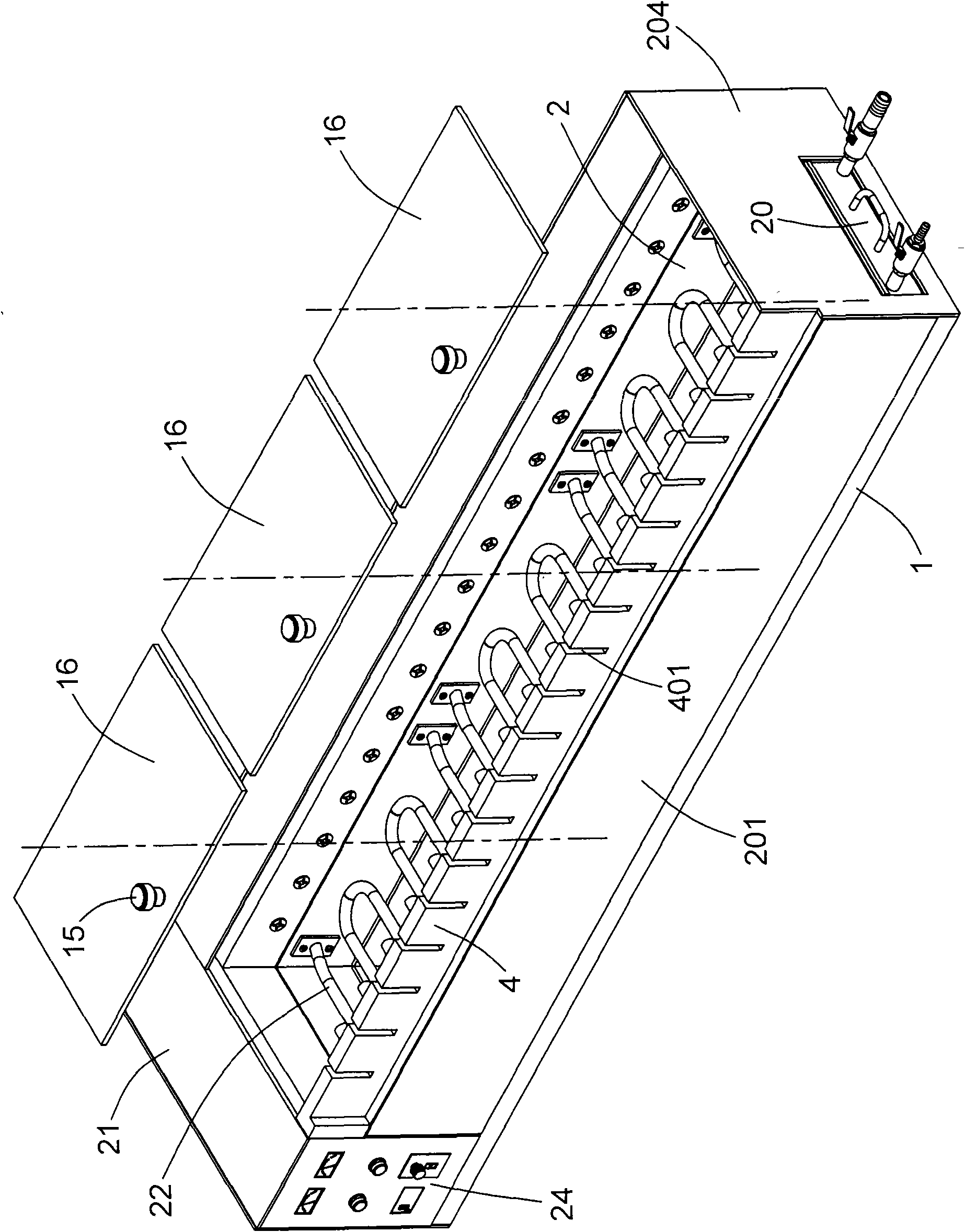 Automatic rotation roasting machine