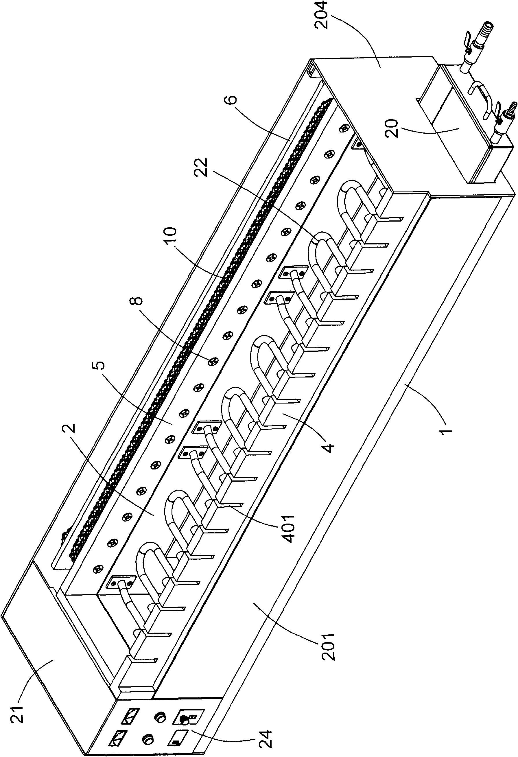 Automatic rotation roasting machine