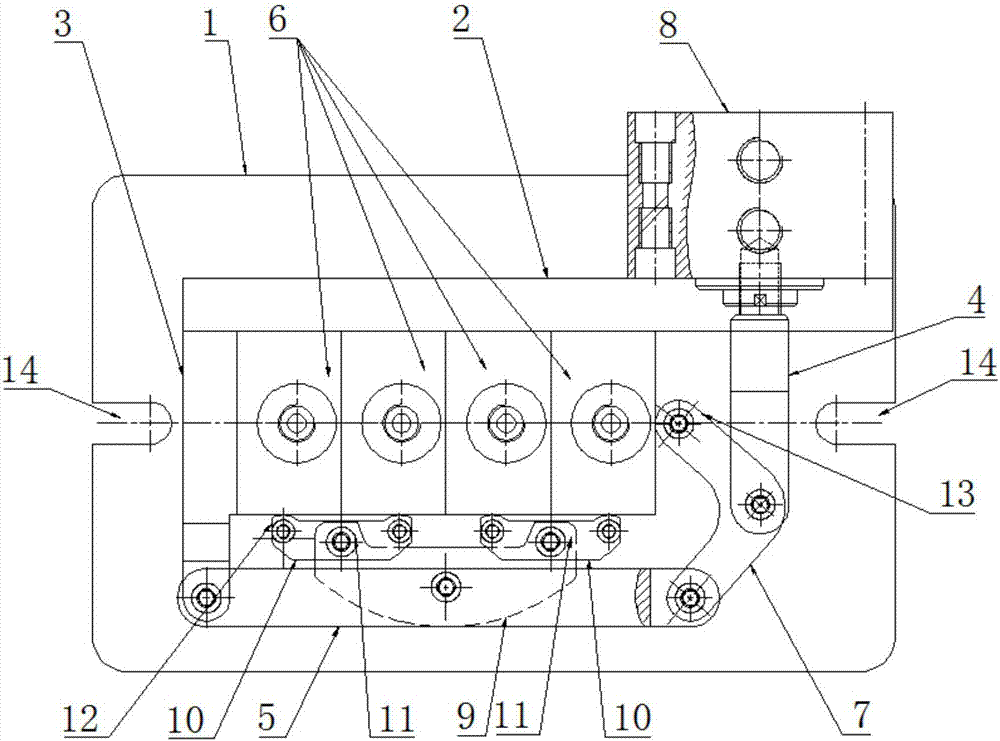 Raid clamping mechanism