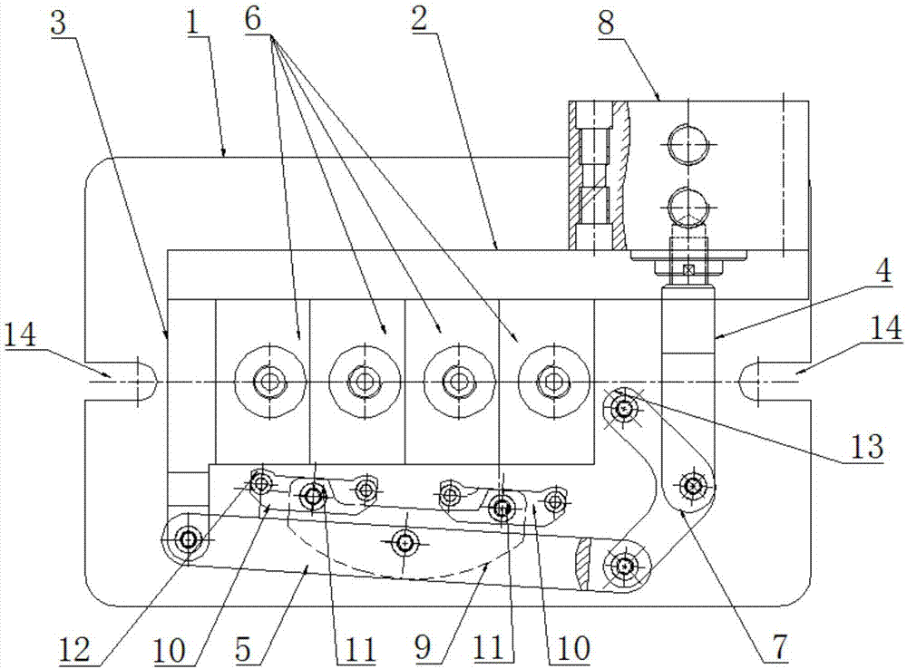 Raid clamping mechanism