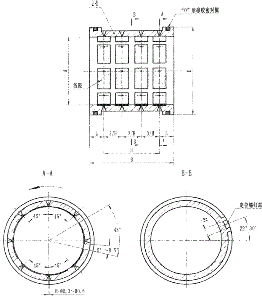 Gas dynamic-static pressure mixing bearing system for high-speed motor and electric rotating machinery