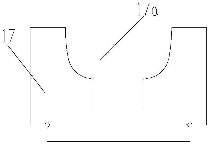 Silencer exhaust pipe welding mold