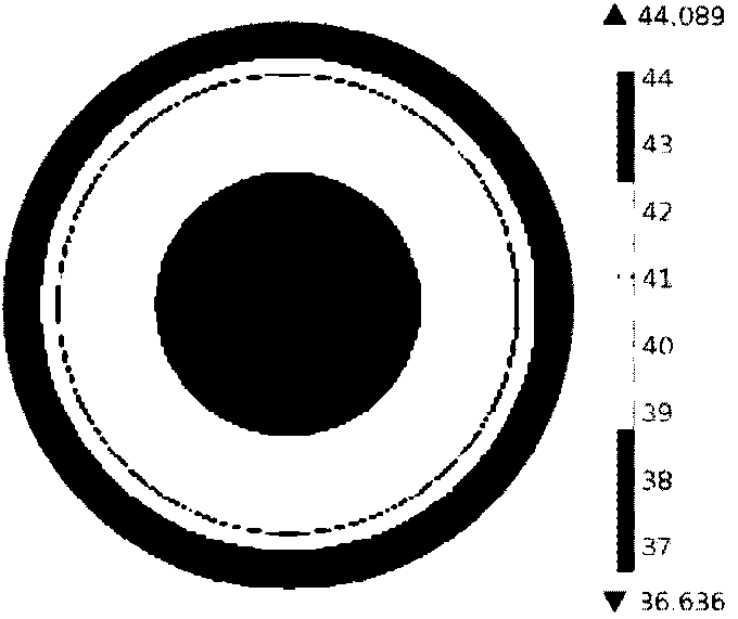 Power cable connector construction normalization detection method based on temperature measurement