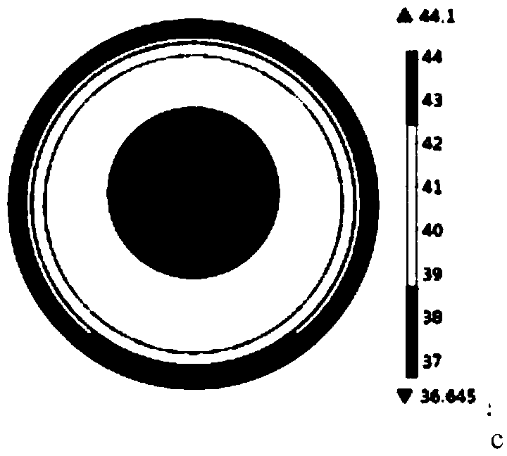 Power cable connector construction normalization detection method based on temperature measurement