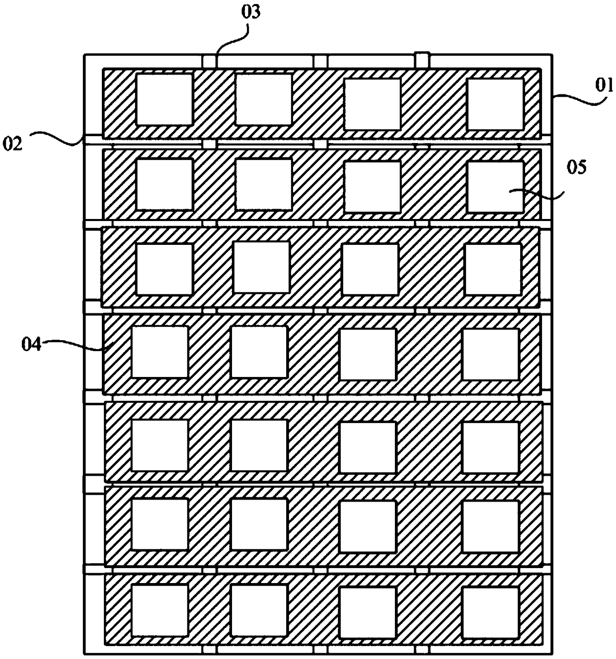 Fine mask plate supporting frame, fine mask plate and preparation method thereof