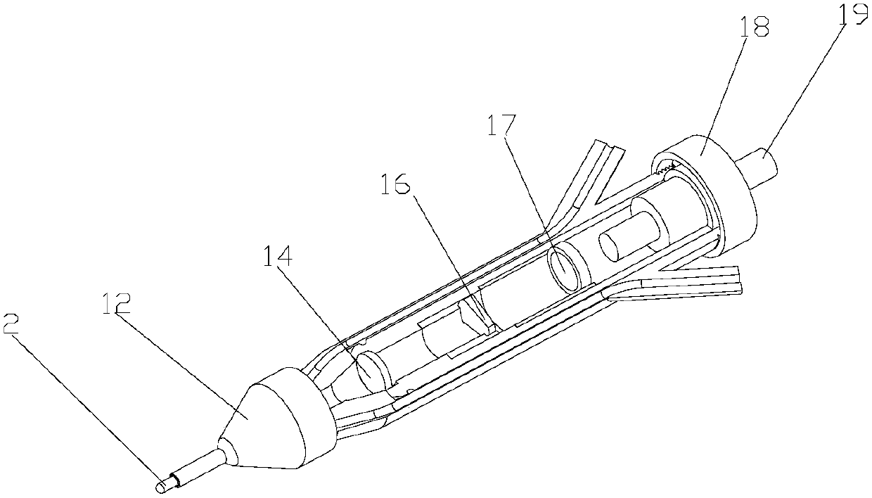 A femtosecond laser cataract emulsification treatment system