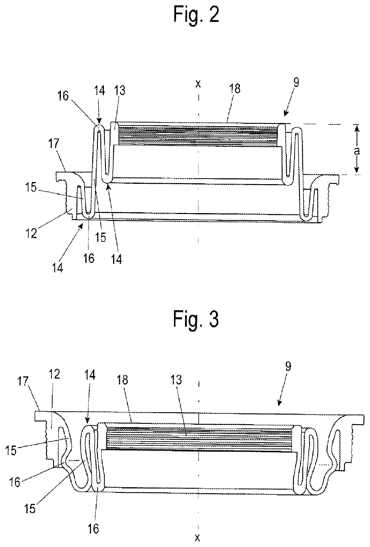 Bellows, and at Least One Disc Brake Having a Bellows