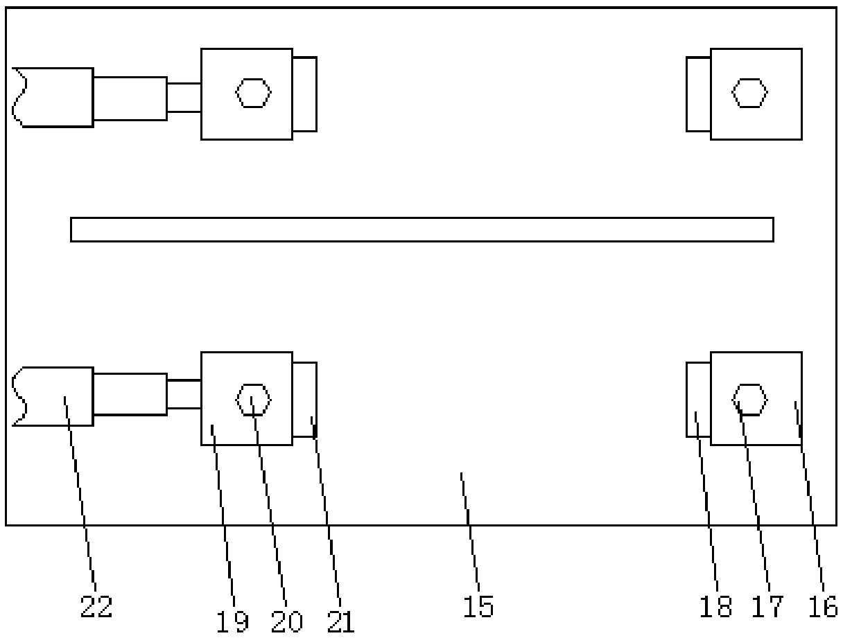 Woven-bag cutting device