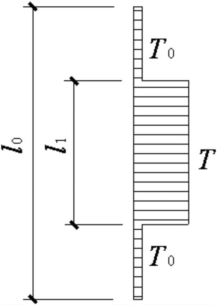 Stress and strain measurement method of steel bar under high temperature and variable loading rate