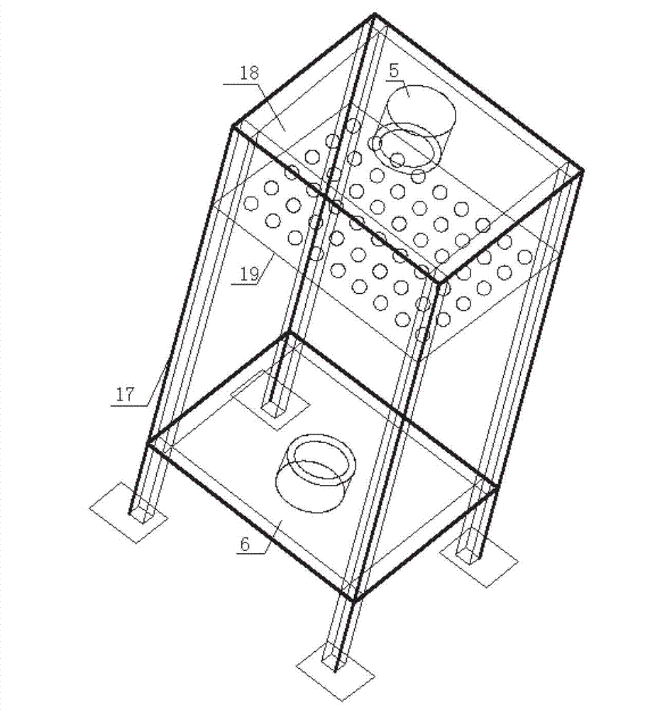 High-low-temperature normal-pressure heat cycle test device