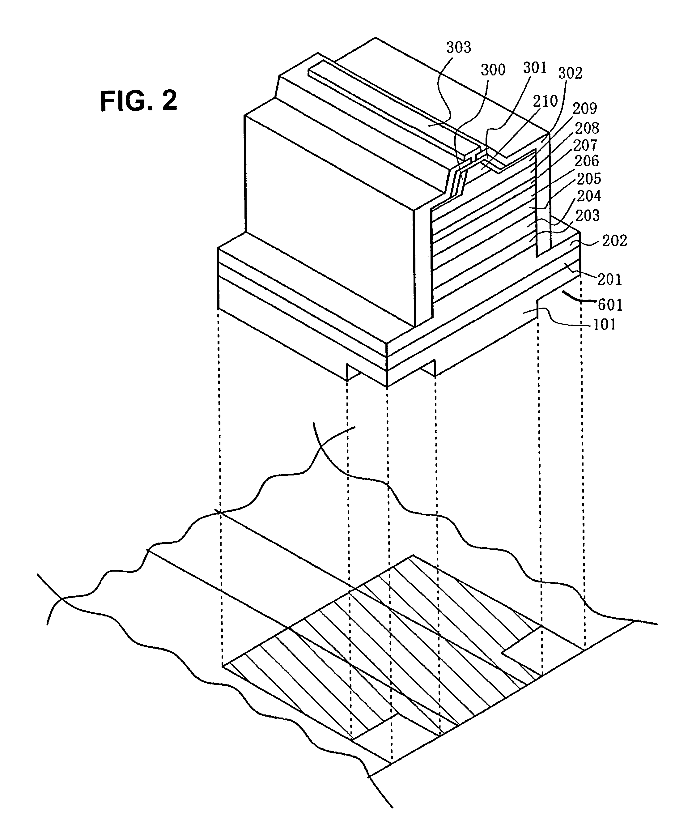 Nitride semiconductor laser device and method of manufacturing the nitride semiconductor laser device