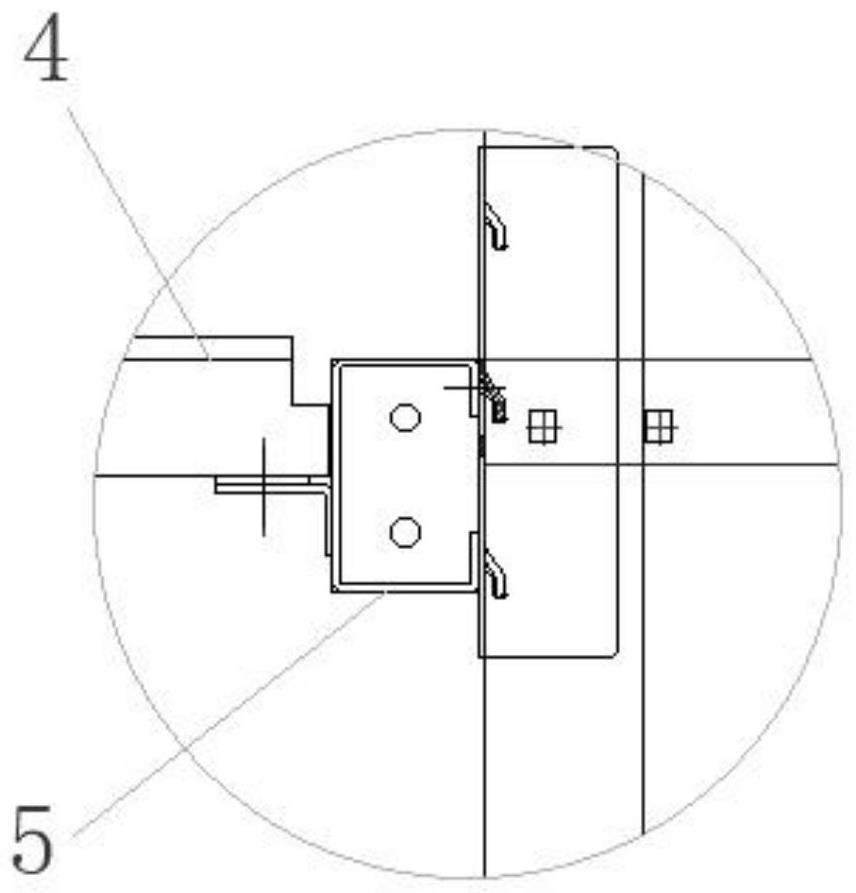 Full-automatic three-dimensional goods shelf for four-way shuttle vehicle