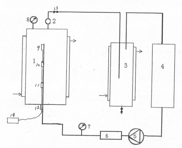 Device and method for extracting oil-tea camellia seed oil at low temperature by taking liquefiable gas as solvent