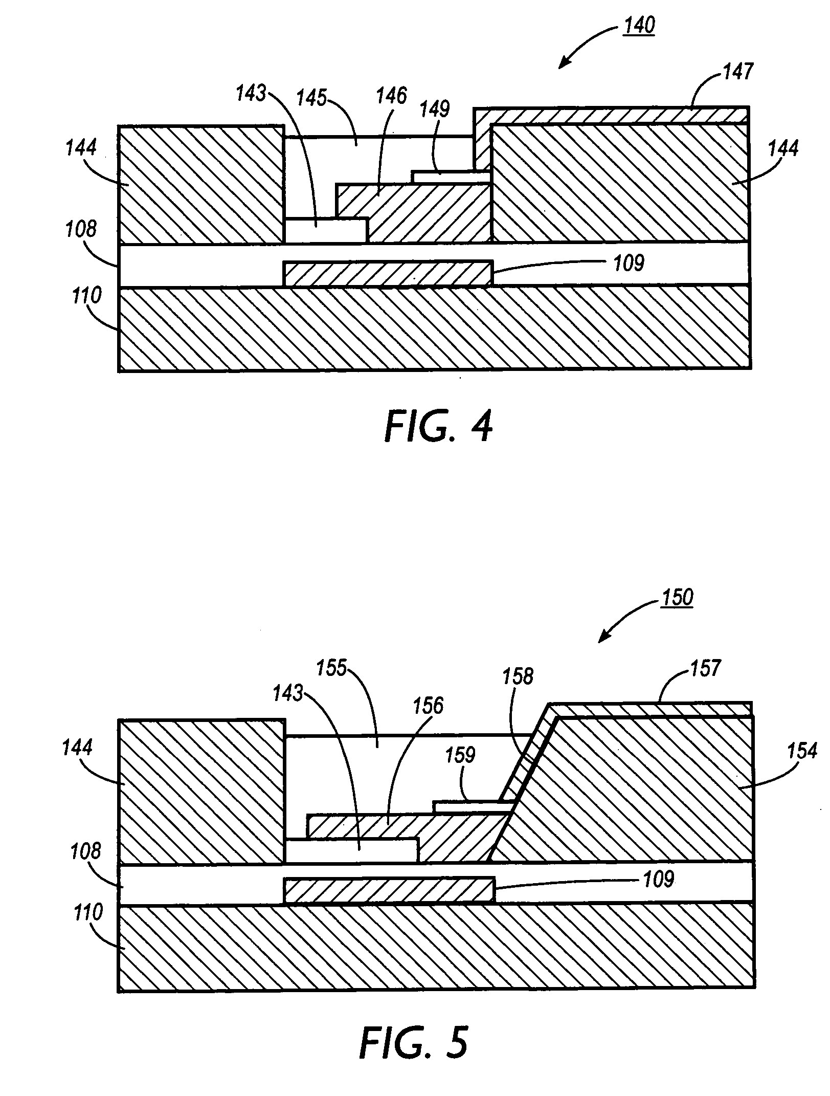 Electronic device and methods for fabricating an electronic device